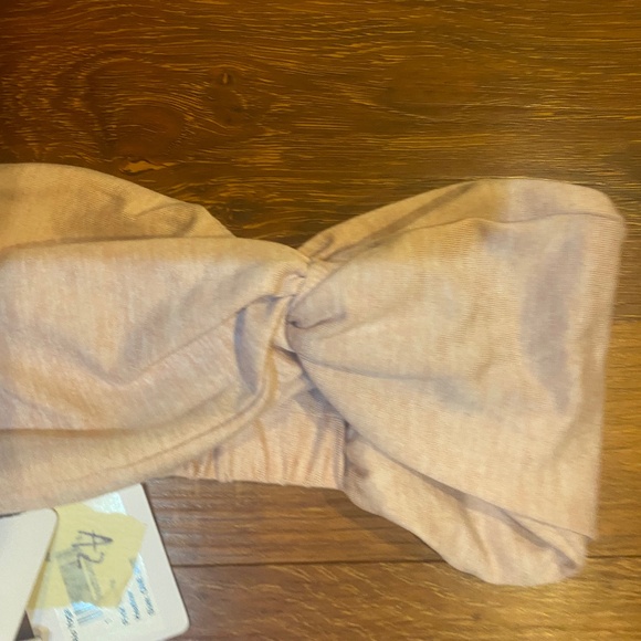 NWT Alo Yoga alo soft headband PINK QUARTZ HEATHER - Picture 1 of 9